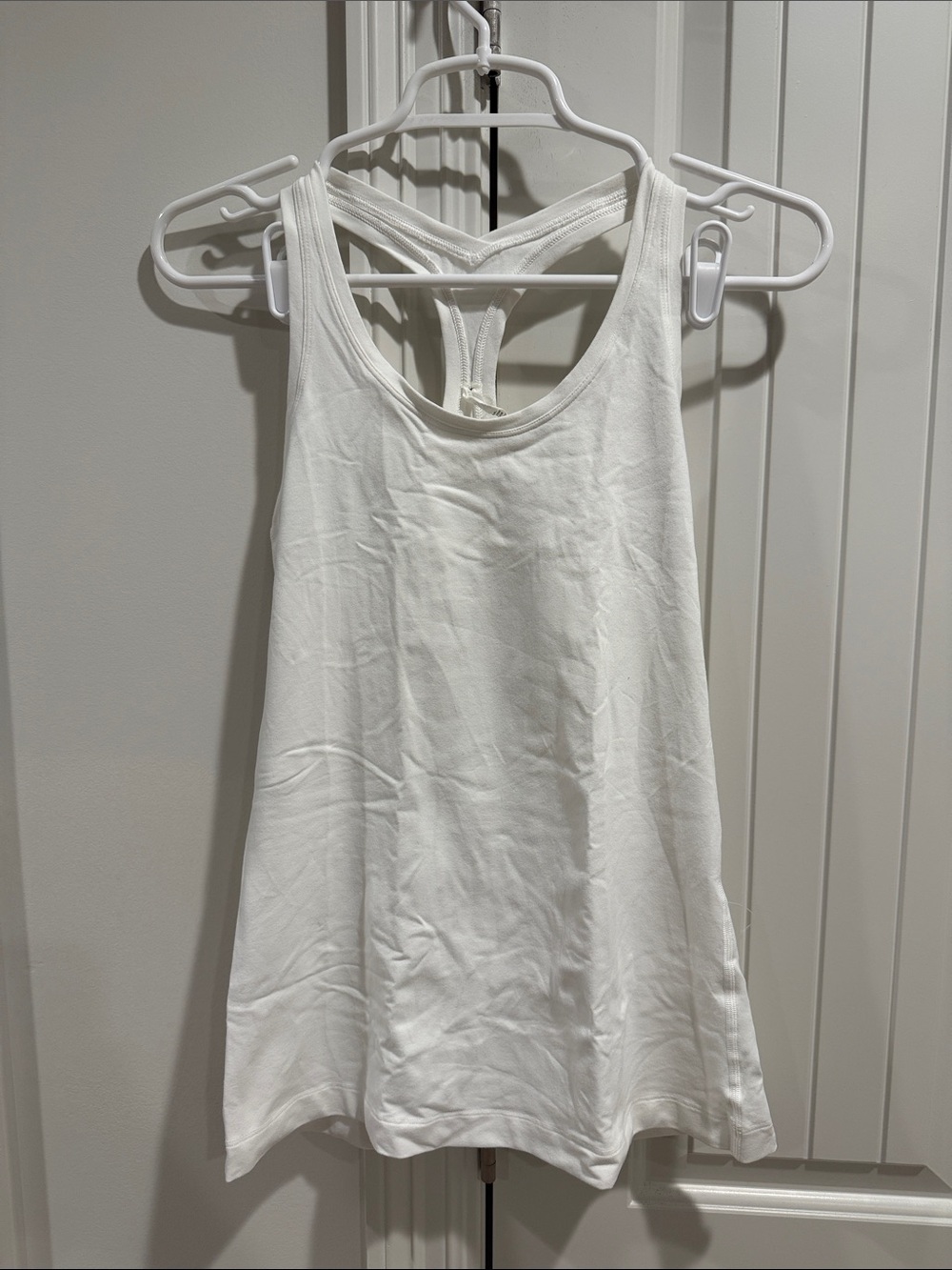lululemon athletica White Cool Racerback Tank Top